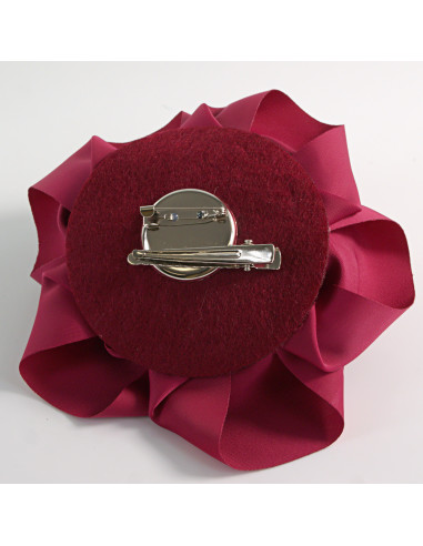 KWIAT Z MATERIAŁU BROSZKA PRZYPINKA LOLITA...