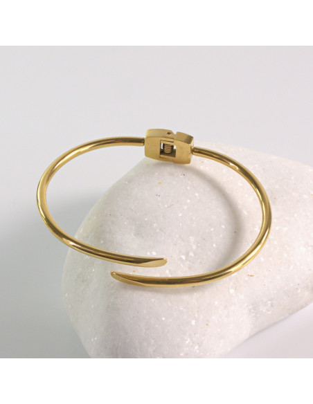 Bransoletka na rękę minimalizm złota stal chirurgiczna Lolita Akcesoria