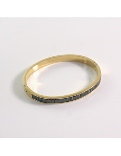 Bransoletka na rękę minimalizm złota stal chirurgiczna...