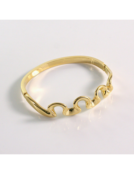 Bransoletka na rękę zawijas złota stal chirurgiczna Lolita Akcesoria