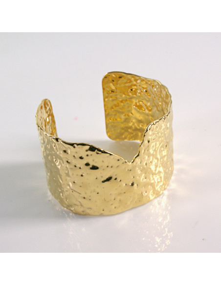 Bransoletka na rękę złota z wcięciem stal chirurgiczna Lolita Akcesoria