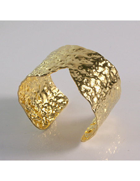 Bransoletka na rękę złota z wcięciem stal chirurgiczna Lolita Akcesoria