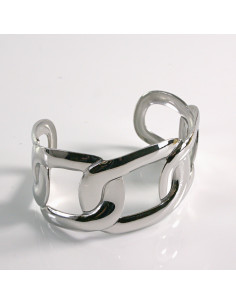 Bransoletka na rękę srebrna łańcuch stal chirurgiczna...