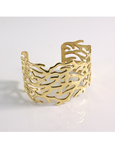 Bransoletka na rękę złota pnącza stal chirurgiczna Lolita...