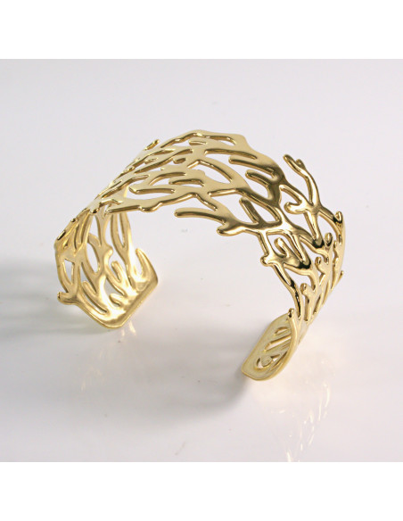 Bransoletka na rękę złota pnącza stal chirurgiczna Lolita Akcesoria