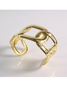 Bransoletka na rękę złota łańcuch stal chirurgiczna... 2