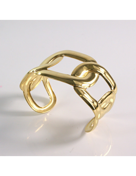 Bransoletka na rękę złota łańcuch stal chirurgiczna Lolita Akcesoria