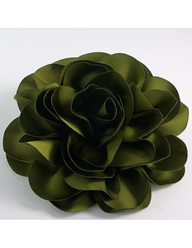 KWIAT Z MATERIAŁU RÓŻA BROSZKA PRZYPINKA LOLITA...
