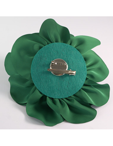 KWIAT Z MATERIAŁU RÓŻA BROSZKA PRZYPINKA LOLITA...