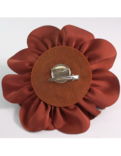 KWIAT Z MATERIAŁU RÓŻA BROSZKA PRZYPINKA LOLITA AKCESORIA... 2