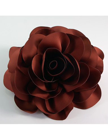 KWIAT Z MATERIAŁU RÓŻA BROSZKA PRZYPINKA LOLITA...