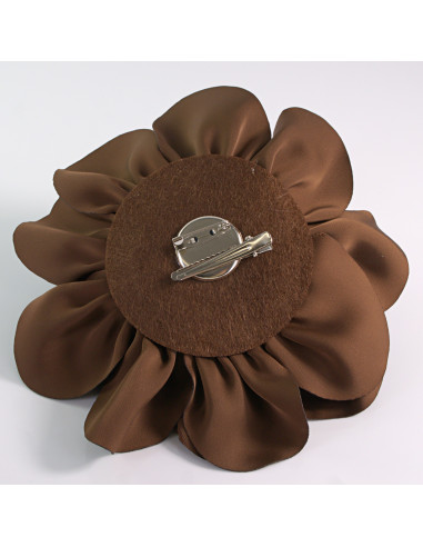KWIAT Z MATERIAŁU RÓŻA BROSZKA PRZYPINKA LOLITA...