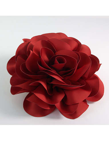 KWIAT Z MATERIAŁU RÓŻA BROSZKA PRZYPINKA LOLITA...