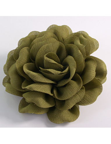 KWIAT Z MATERIAŁU RÓŻA BROSZKA PRZYPINKA LOLITA...