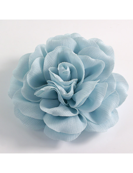 KWIAT Z MATERIAŁU RÓŻA BROSZKA PRZYPINKA LOLITA AKCESORIA 12 CM