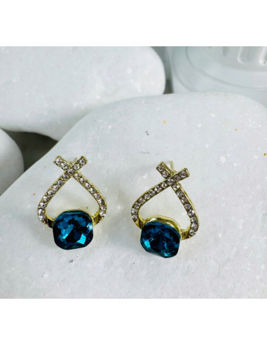 Kolczyki TURKUSOWY KAMIEŃ Lolita Accessories...