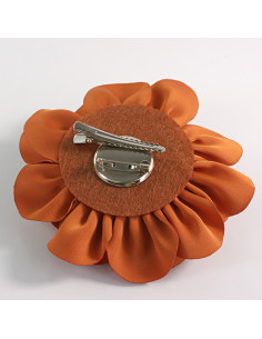 KWIAT Z MATERIAŁU RÓŻA BROSZKA PRZYPINKA LOLITA AKCESORIA... 2