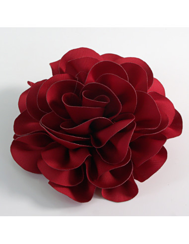 KWIAT Z MATERIAŁU RÓŻA BROSZKA PRZYPINKA LOLITA...