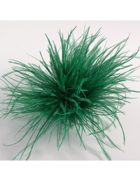 KWIAT BROSZKA Z PIÓR PRZYPINKA PUSZEK PIÓRA LOLITA AKCESORIA 14 CM