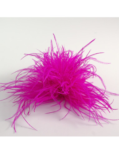 KWIAT BROSZKA Z PIÓR PRZYPINKA PUSZEK PIÓRA LOLITA AKCESORIA 14 CM