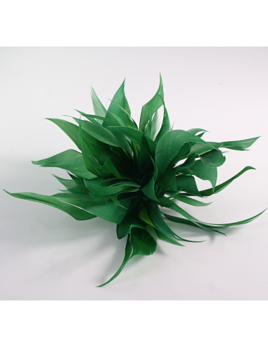 KWIAT BROSZKA Z PIÓR PRZYPINKA PUSZEK PIÓRA...