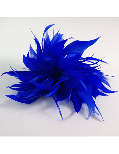 KWIAT Z PIÓR BROSZKA PRZYPINKA PIÓRA PUSZEK...