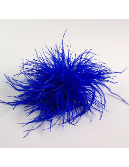 KWIAT BROSZKA Z PIÓR PRZYPINKA PUSZEK PIÓRA LOLITA AKCESORIA 14 CM