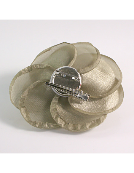 KWIAT Z MATERIAŁU BROSZKA PRZYPINKA PREZENT LOLITA ACCCESSORIES 11-12 CM