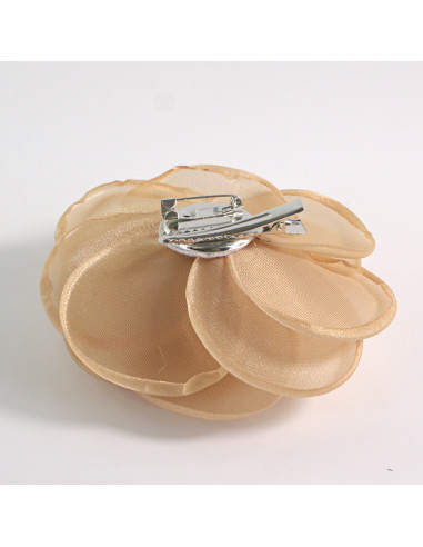 KWIAT Z MATERIAŁU BROSZKA PRZYPINKA PREZENT...