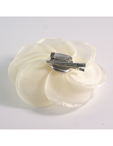 KWIAT Z MATERIAŁU BROSZKA PRZYPINKA PREZENT LOLITA ACCCESSORIES 11-12 cm