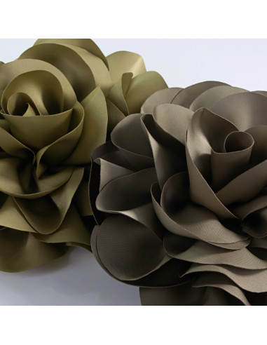 KWIAT Z MATERIAŁU RÓŻA BROSZKA PRZYPINKA LOLITA...