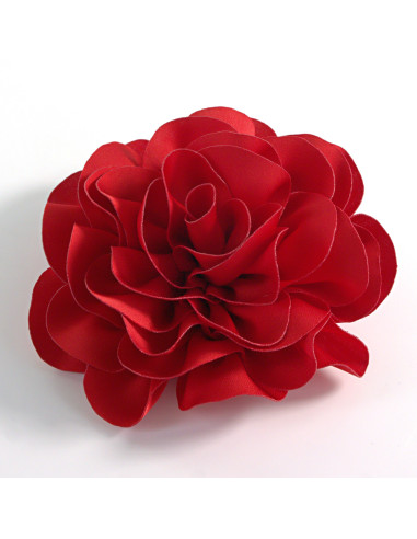 KWIAT Z MATERIAŁU RÓŻA BROSZKA PRZYPINKA LOLITA...