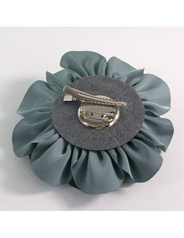 KWIAT Z MATERIAŁU RÓŻA BROSZKA PRZYPINKA LOLITA...