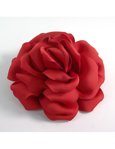 KWIAT Z MATERIAŁU RÓŻA BROSZKA PRZYPINKA LOLITA...