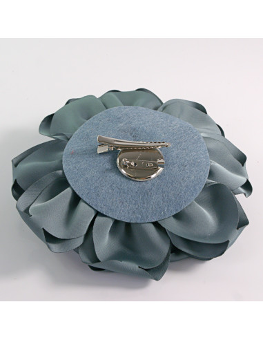 KWIAT Z MATERIAŁU RÓŻA BROSZKA PRZYPINKA LOLITA...