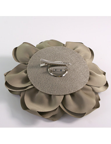 KWIAT Z MATERIAŁU RÓŻA BROSZKA PRZYPINKA LOLITA...