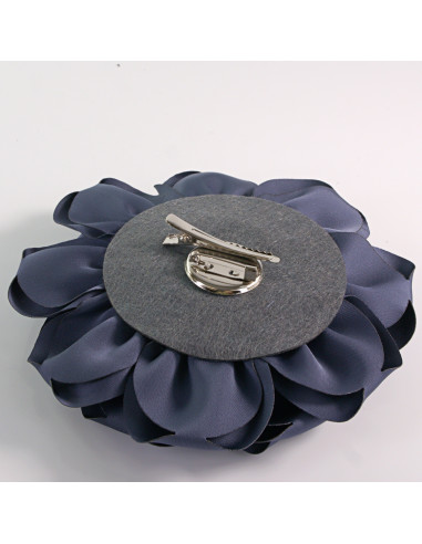 KWIAT Z MATERIAŁU RÓŻA BROSZKA PRZYPINKA LOLITA...