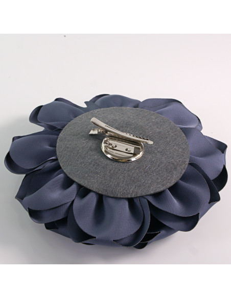 KWIAT Z MATERIAŁU RÓŻA BROSZKA PRZYPINKA LOLITA AKCESORIA 14 CM