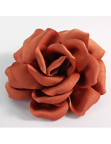 KWIAT Z MATERIAŁU RÓŻA BROSZKA PRZYPINKA LOLITA...