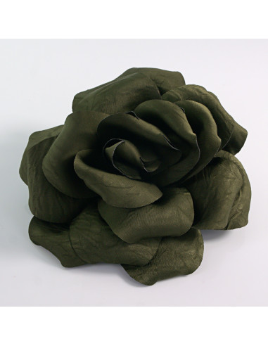 KWIAT Z MATERIAŁU RÓŻA BROSZKA PRZYPINKA LOLITA...