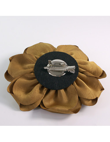 KWIAT Z MATERIAŁU RÓŻA BROSZKA PRZYPINKA LOLITA...