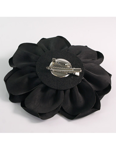 KWIAT Z MATERIAŁU RÓŻA BROSZKA PRZYPINKA LOLITA...