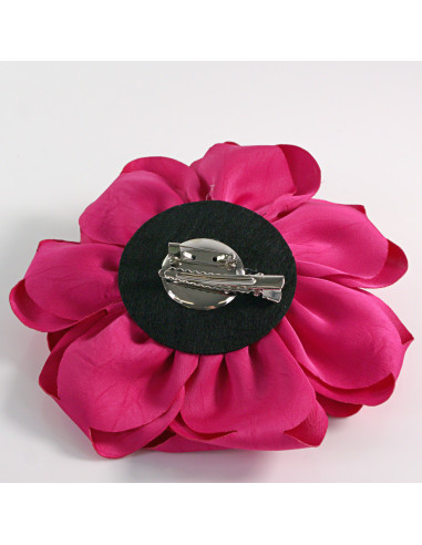 KWIAT Z MATERIAŁU RÓŻA BROSZKA PRZYPINKA LOLITA...