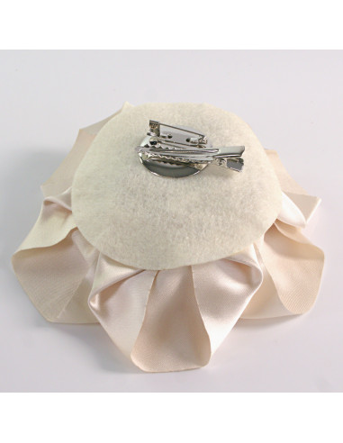 KWIAT Z MATERIAŁU RÓŻA BROSZKA PRZYPINKA LOLITA...