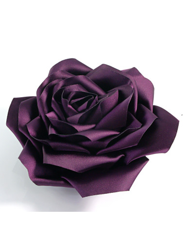 KWIAT Z MATERIAŁU RÓŻA BROSZKA PRZYPINKA LOLITA...