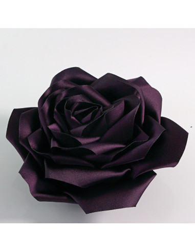 KWIAT Z MATERIAŁU RÓŻA BROSZKA PRZYPINKA LOLITA...