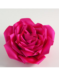 KWIAT Z MATERIAŁU RÓŻA BROSZKA PRZYPINKA LOLITA AKCESORIA...