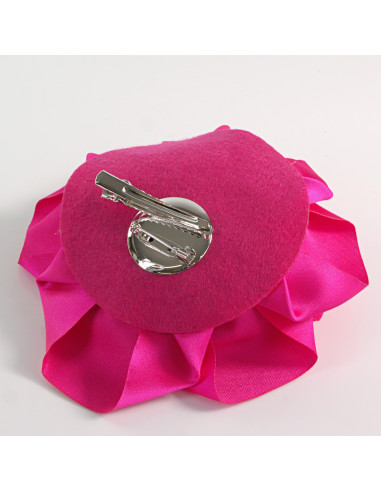 KWIAT Z MATERIAŁU RÓŻA BROSZKA PRZYPINKA LOLITA...