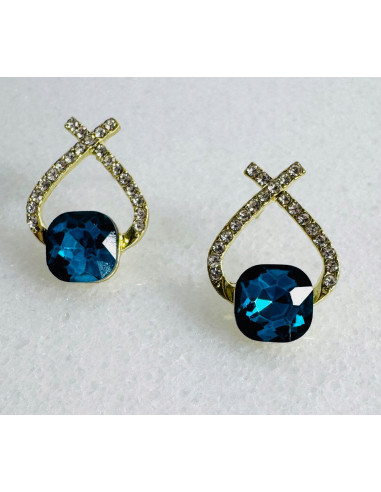 Kolczyki TURKUSOWY KAMIEŃ Lolita Accessories...