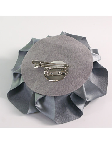 KWIAT Z MATERIAŁU RÓŻA BROSZKA PRZYPINKA LOLITA...